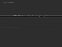 Tablet Screenshot of baymar.com